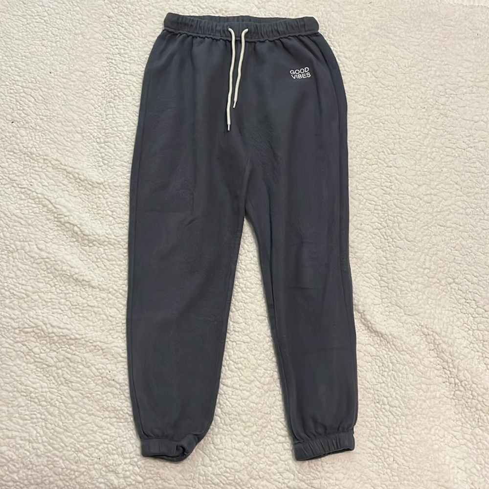 Grey sweatpants
